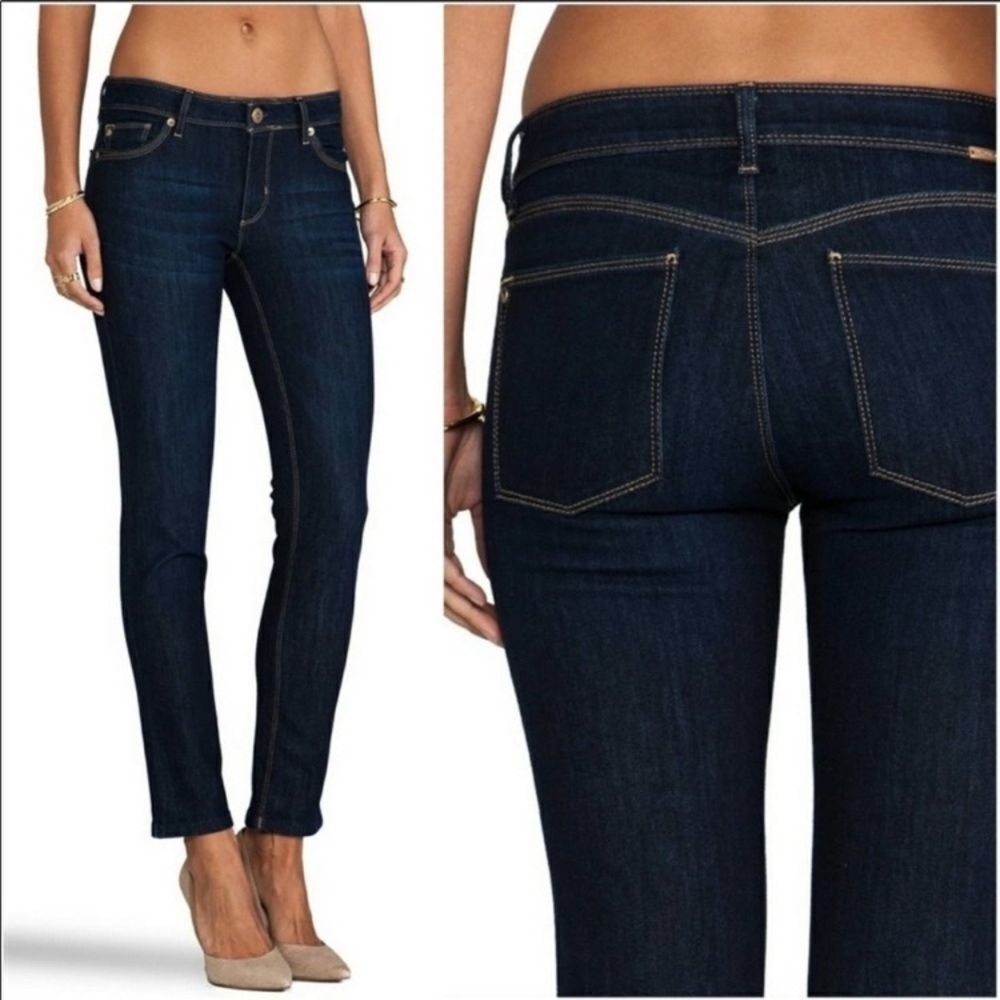 DL1961 Angel Mid Rise Skinny Ankle Jeans, Size 30, 4-Way Stretch - Picture 3 of 7